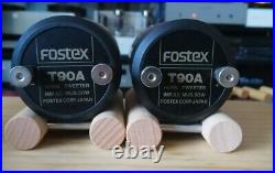 Fostex T90A Pair Horn Super Tweeter 5kHz? 35kHz 8? 106dB with Box Mint Condition