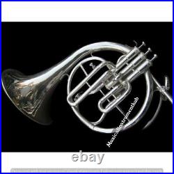 French Horn (mellophone) In Bb Pitch With Extra Slide For F-tune+ Case+free Ship
