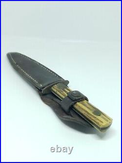 Frontier Stag Horn Trade Knife C 1930s 8 3/4