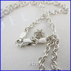 GARDEL Horn Pendant Necklace with Diamond Silver 925 Men's