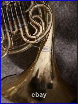 Gently Used Beginner Accent Double French Horn with New Case
