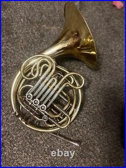 Gently Used Beginner Accent Double French Horn with New Case