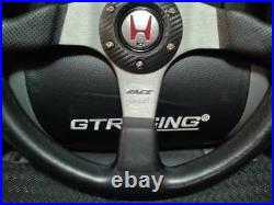 Genuine MOMO Race? 35 Silver Spoke Honda Horn with button Civic Integra Fit Beat