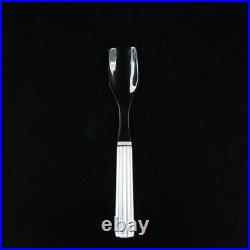 Georg Jensen Silver Caviar Shovel with Horn Bernadotte