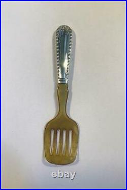 Georg Jensen Silver Rope Herring Fork with horn No 78