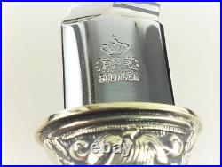 German Linder Kris Flame PPR Dagger With Polished Stag Horn Handle