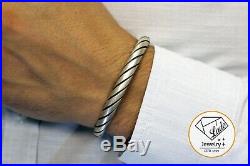 Handmade 925 Silver Bracelet With Oxidite (horn Bracelet)