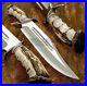 Handmade-Bowie-Knife-With-Horn-Handle-Comes-With-Leather-Sheath-01-itmc
