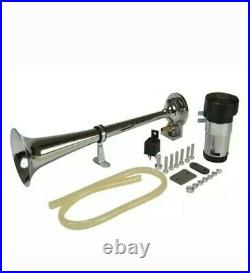 Hella Trumpet Single Tone Air With Compressor Horn 115DB 12V 312W Universal