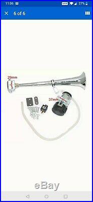 Hella Trumpet Single Tone Air With Compressor Horn 115DB 12V 312W Universal