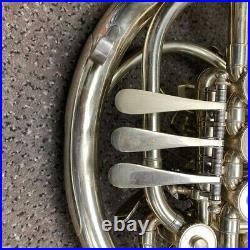 Holton 179 French horn with cut bell and new case