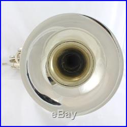 Holton 279 F/Bb Double Horn in Nickel Silver with Cut Bell and Case