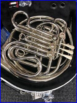 Holton Farkas 179 Double French Horn Nickel Silver Demo Instrument with Case
