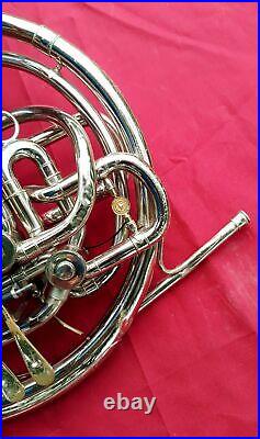 Holton H179 Double French Horn Elkhorn Wi. Serial #605902 With Carry case