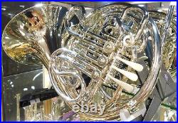 Holton H179 Farkas Professional Double French Horn with Case Clear Lacquer