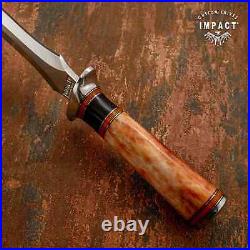 Impact Cutlery Custom Dagger Knife Camel Bone & Bull Horn Handle- 1751