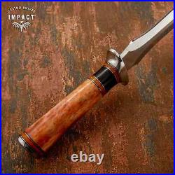 Impact Cutlery Custom Dagger Knife Camel Bone & Bull Horn Handle- 1751