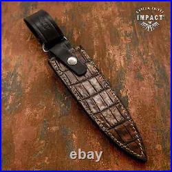 Impact Cutlery Custom Dagger Knife Camel Bone & Bull Horn Handle- 1751