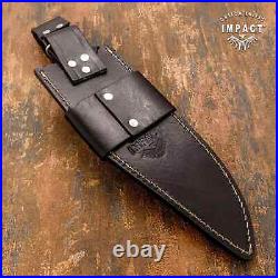 Impact Cutlery Custom Sub Hilted Hunting Bowie Knife Bull Horn Handle- 1814