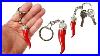 Italian-Horn-Keychain-Red-With-Silver-Chain-01-kwe