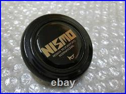 JDM NISMO Horn Button Black with Old Logo BNR32 BCNR33 BNR34 S13 S14 NISSAN Rare