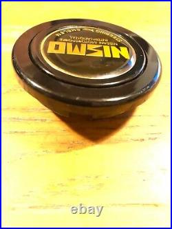 JDM NISMO Horn Button Black with Old Logo BNR32 BCNR33 BNR34 S13 S14 NISSAN Rare