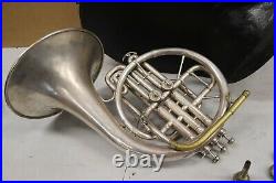 JM York & Sons Double Valve French Horn with extra parts