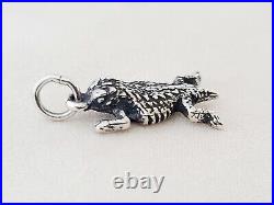 James Avery Brand New and Retired Horned Toad Charm With Box