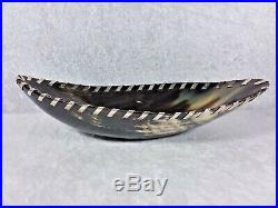 John Hardy Home Horn & Sterling Silver Bowl NEW With Tags