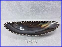 John Hardy Home Horn & Sterling Silver Bowl NEW With Tags