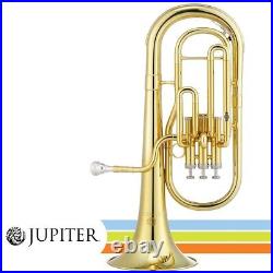 Jupiter JAH700 Key Of Eb Lacquered Brass Alto Horn With Hard Case