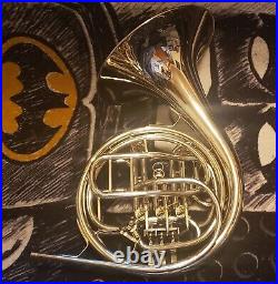 King Eroica 2270 Professional Double French Horn Nickel Silver With Case