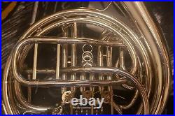 King Eroica 2270 Professional Double French Horn Nickel Silver With Case