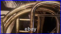 King Eroica Usn U. S. A. Navy Horn Double French Horn With Case Great Player