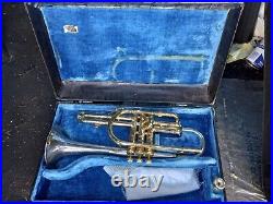 King Silversonic Cornet With Case