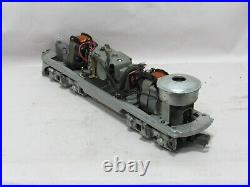 Lionel 2343 Dual Motor Silver Chassis With Horn Clean, Runs