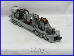 Lionel 2343 Dual Motor Silver Chassis With Horn Clean, Runs