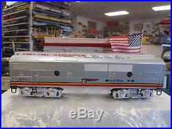 Lionel Modern 8777 Santa Fe F-3 B Unit With Alterations Horn & Port Holes 1977