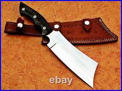 Louissalvation Perfect Stainless Steel Bull Horn Hunting Machete With Mosaic Pin