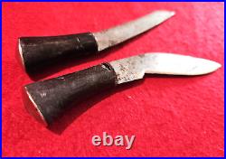 MASSIVE Vintage Kukri Knife Set with Sheath