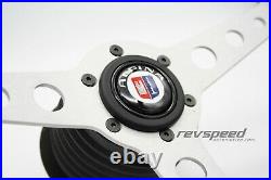 MOMO Indy Heritage Steering Wheel with Alpina Horn Button for BMW E9 E12 E21 E24