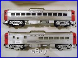 MTH RailKing 30-2145-0 Santa Fe RDC BUDD CAR SET with HORN Excellent condition