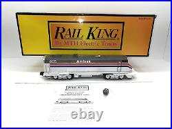MTH RailKing 30-2160-0 Amtrak Genesis Diesel Engine with Horn O Used #805