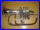MUSIC-FEST-Brand-New-Silver-Bb-4-Valve-Flugel-Horn-With-Free-Hard-Case-MP-01-gt