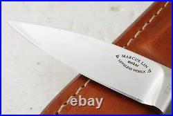 Marcus Lin Maker Knives Loveless Design Stiff Horn Knife