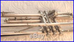 Martin Trumpet Lge Bore Committee #3 Beautiful Horn With Schilke Mouthpiece