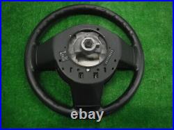 Mazda Demio De3Fs Genuine Steering Black Silver Made Of Urethane With Horn Pad