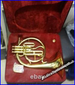 Mellophone (french Horn) In Bb Pitch With Extra Slide For F-tune+ Case+free Ship