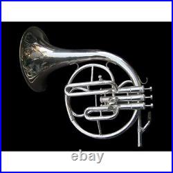 Mellophone (french Horn) In Bb Pitch With Extra Slide For F-tune+case+ Free Ship