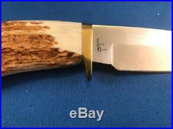 Mint 2000 Rmef Buck 192 Knife Customized By Don Long With Elk Scales #070/100